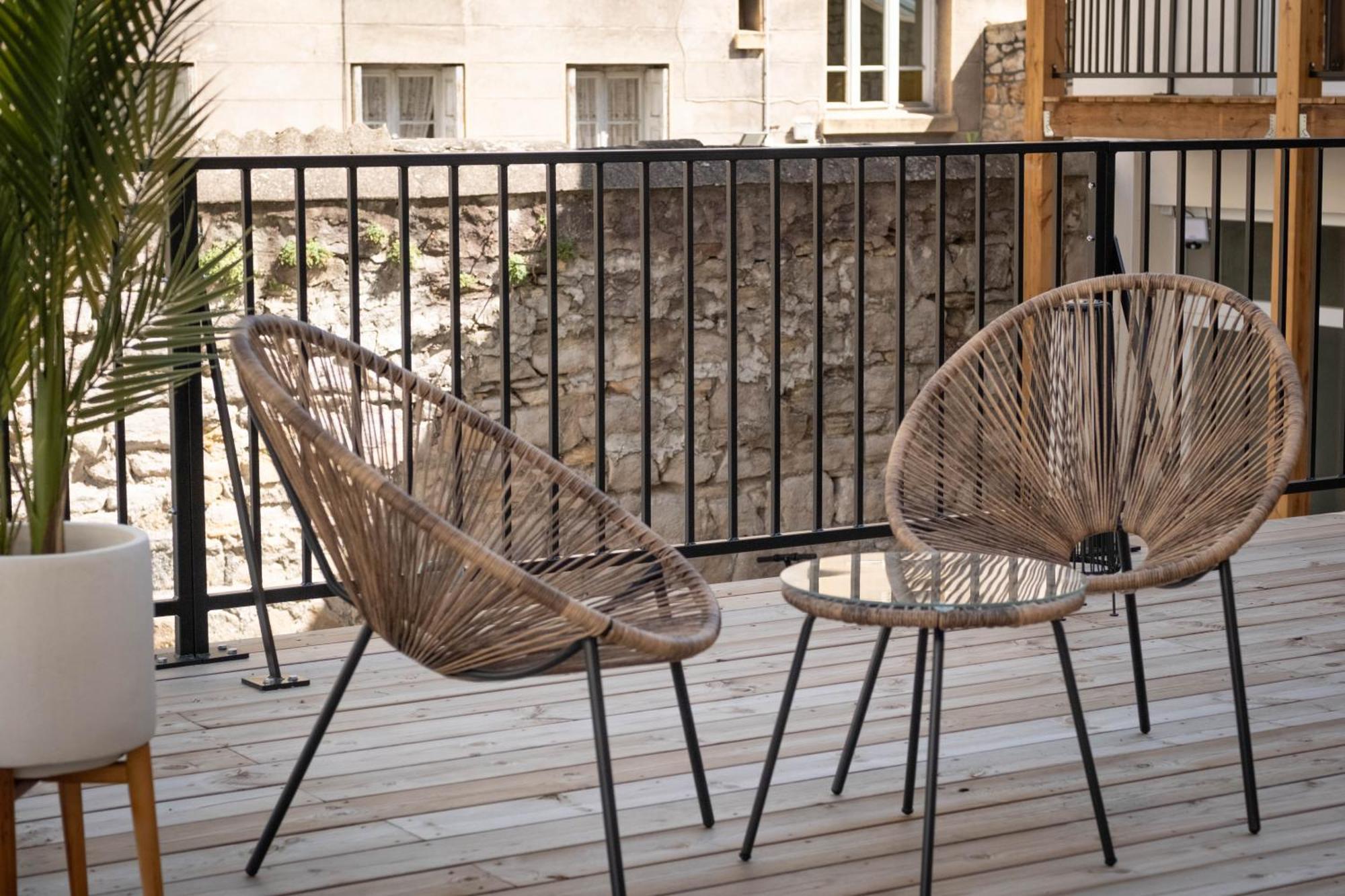 Apartament Bibemus Casa Maja - Baignoire Balneo - Parking - Terrasse Saint-Etienne  Zewnętrze zdjęcie
